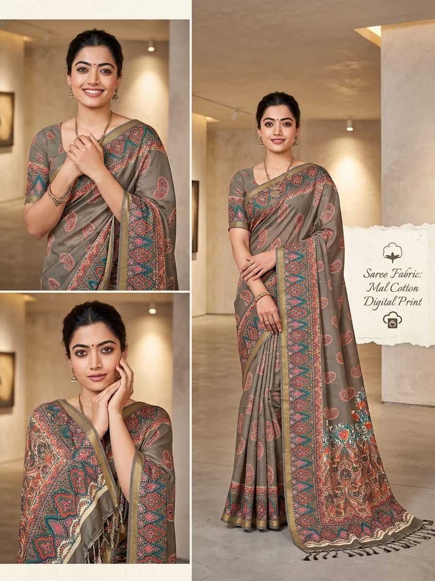 YNF Wholesale Soft Cotton Silk Printed Sarees  | Surat Manufacturer