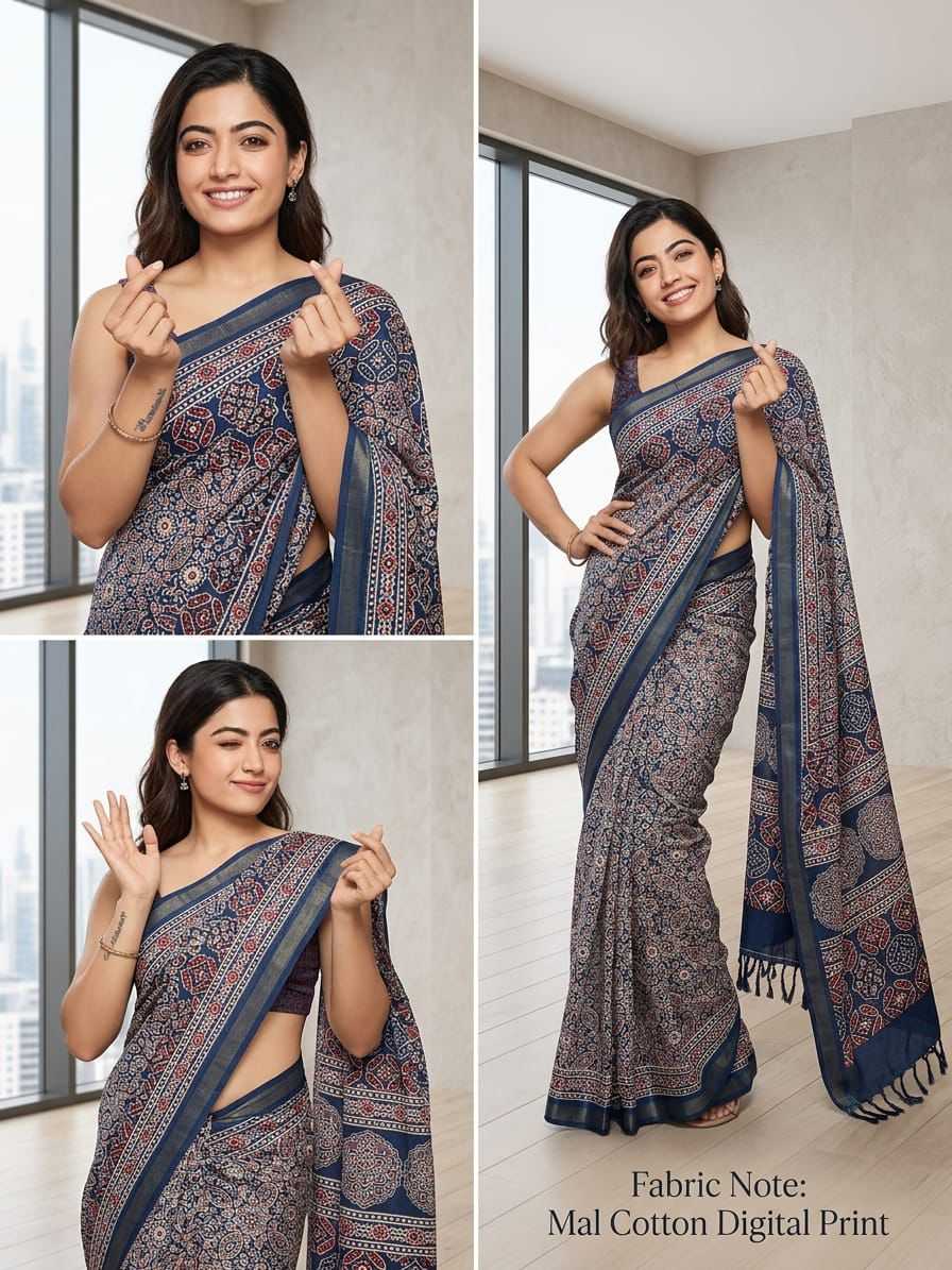 YNF Wholesale Soft Cotton Silk Printed Sarees  | Surat Manufacturer