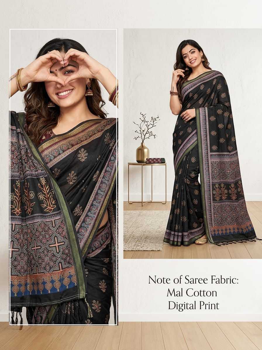 YNF Wholesale Soft Cotton Silk Printed Sarees  | Surat Manufacturer