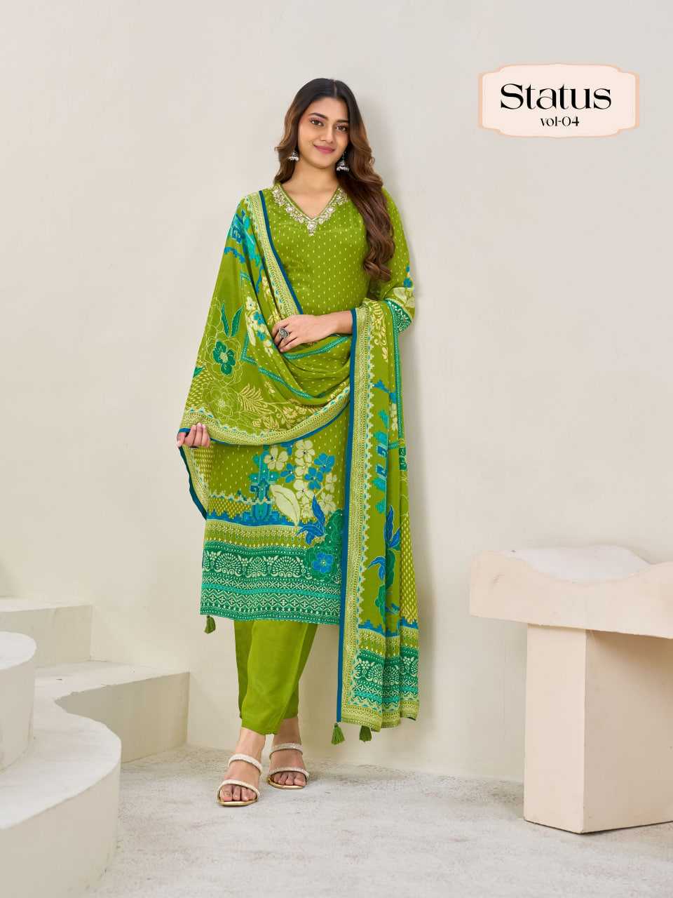 YNF Wholesale Viscose Ladies Silk Suit  | Surat Manufacturer