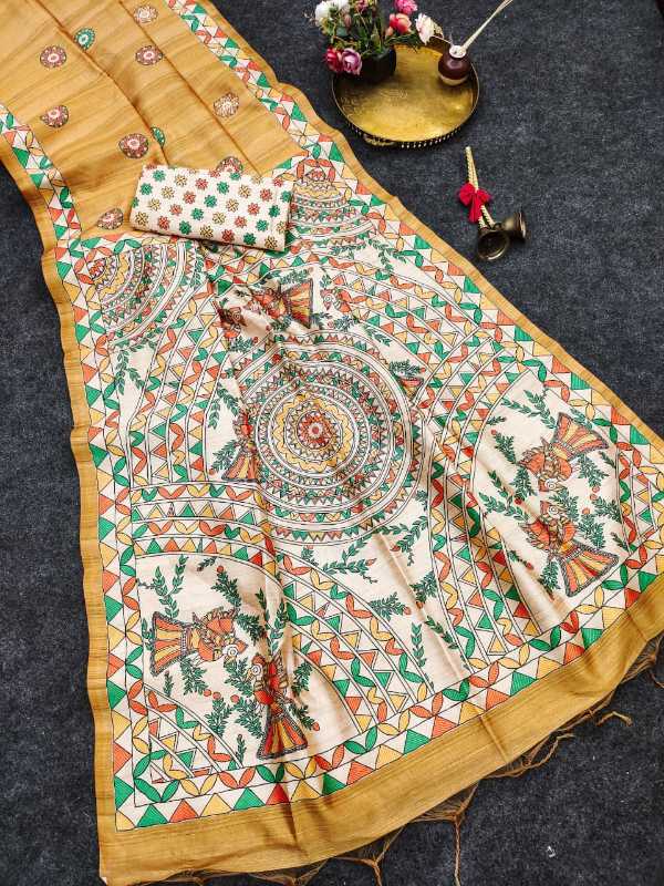 YNF Wholesale Tussar Silk Tussar Silk Sarees  | Surat Manufacturer