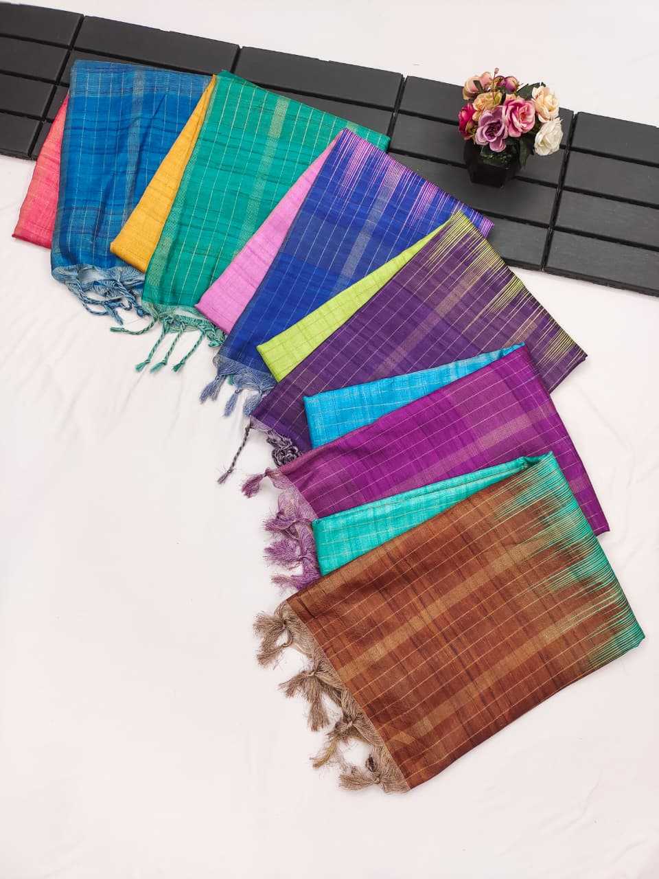 YNF Wholesale Tussar Silk Tussar Silk Sarees  | Surat Manufacturer