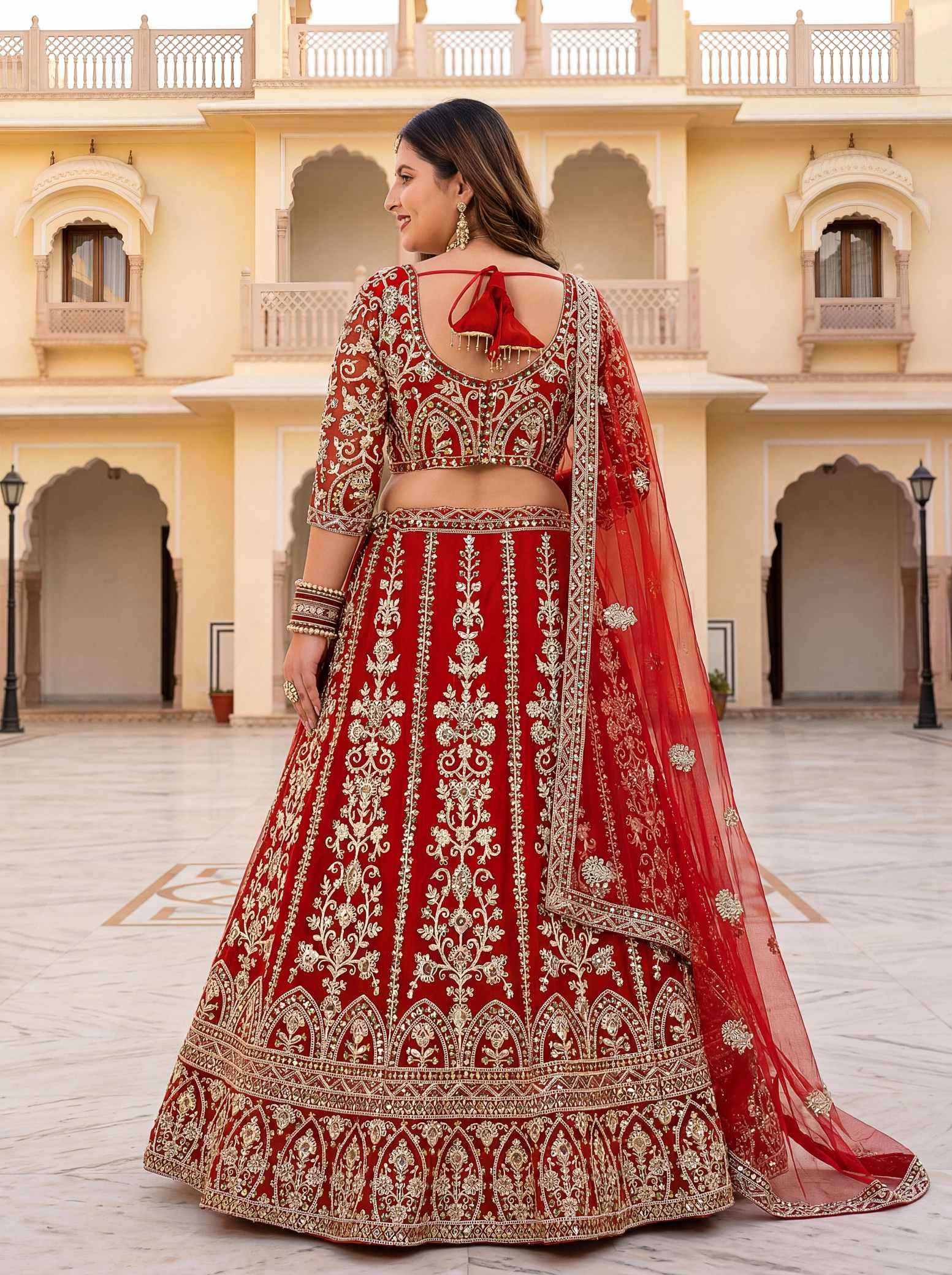 YNF Wholesale Butterfly Net Net Fancy Lehenga  | Surat Manufacturer