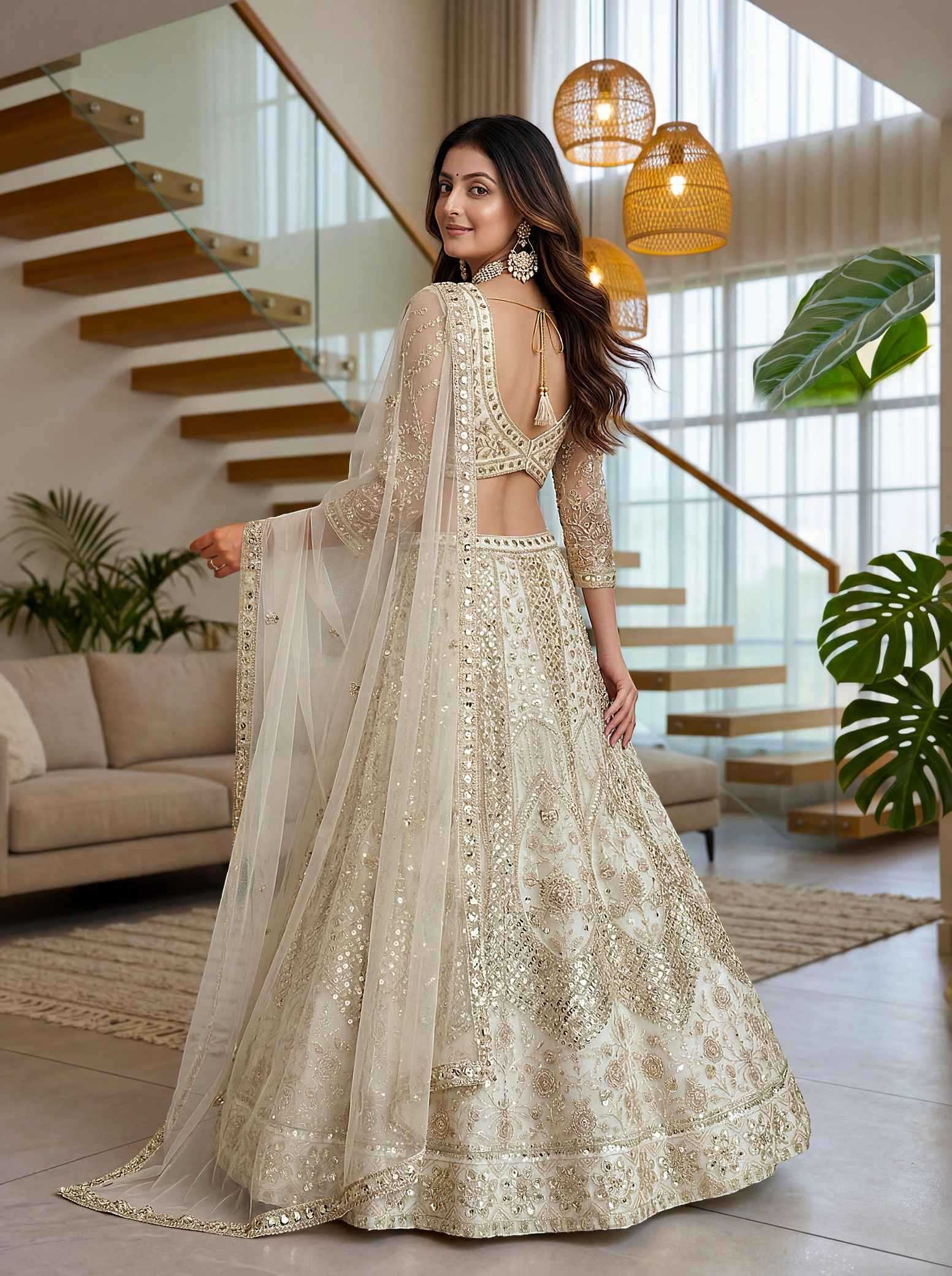 YNF Wholesale Butterfly Net Net Fancy Lehenga  | Surat Manufacturer