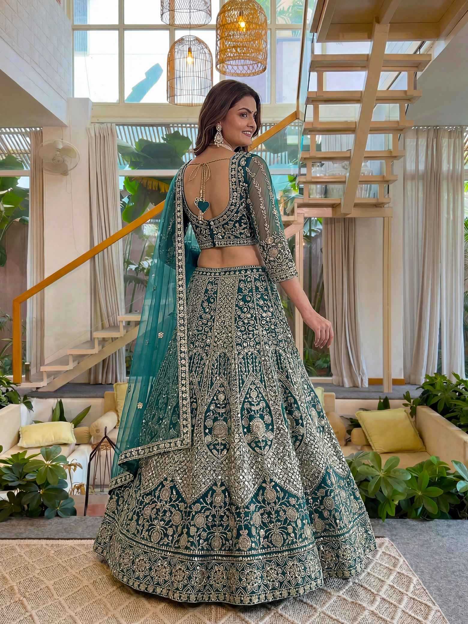 YNF Wholesale Butterfly Net Net Fancy Lehenga  | Surat Manufacturer