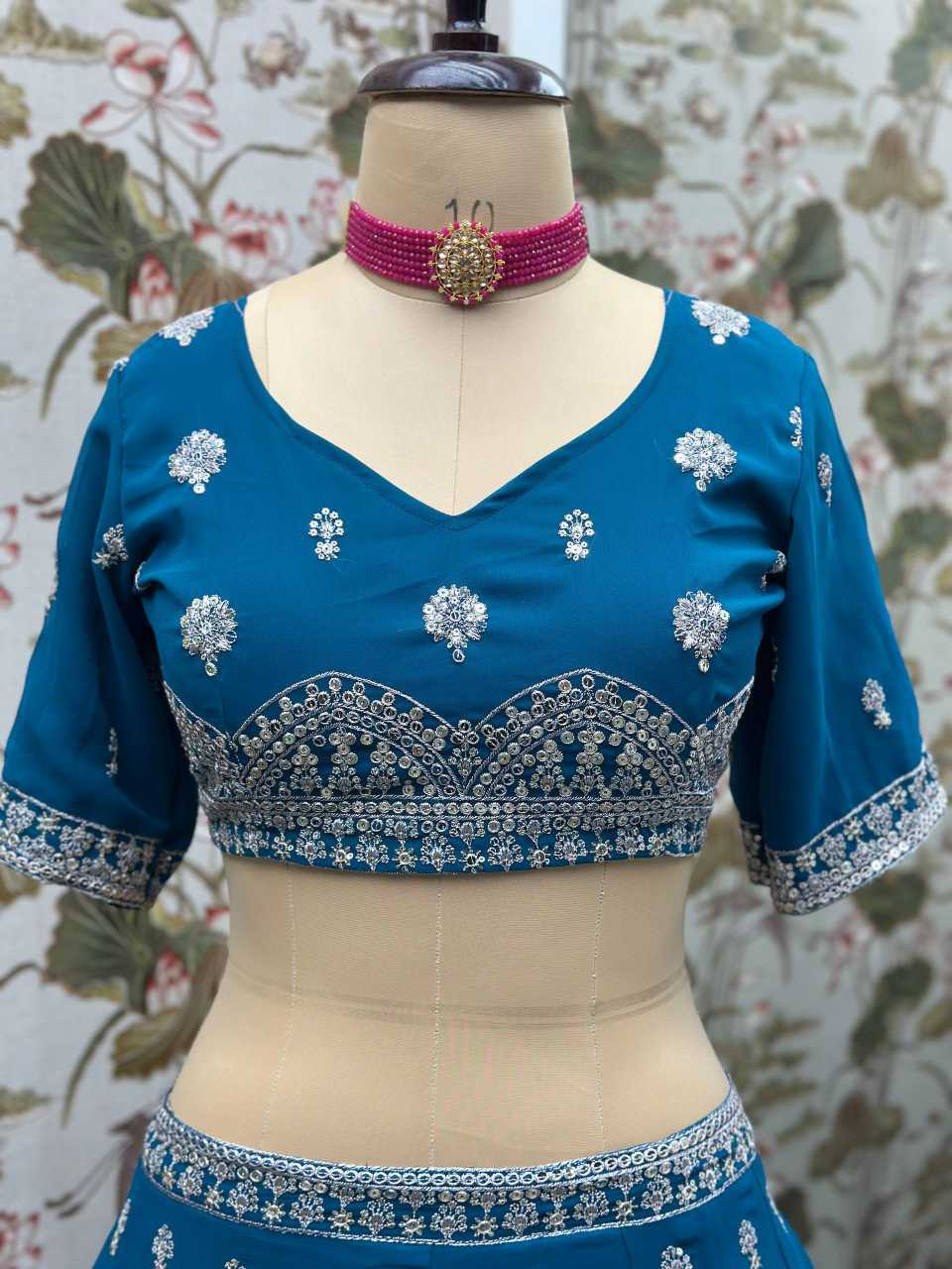 YNF Wholesale Butterfly Net Wedding Lehenga  | Surat Manufacturer