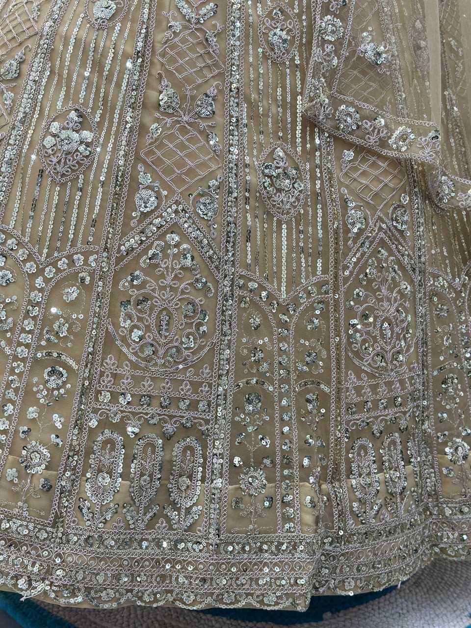YNF Wholesale Butterfly Net Embroidered Lehenga  | Surat Manufacturer