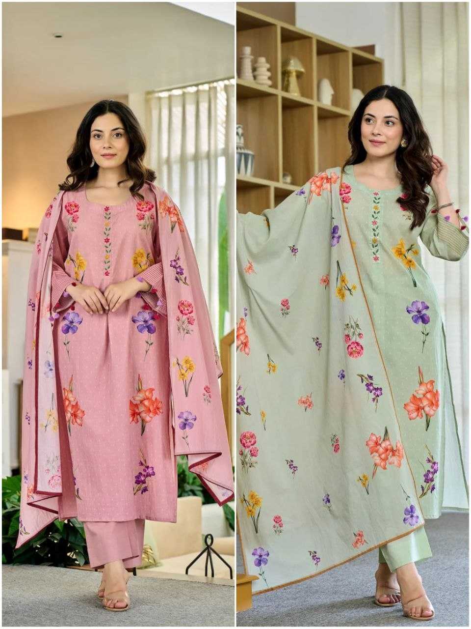 YNF Wholesale Cotton Anarkali Kurtis  | Surat Manufacturer