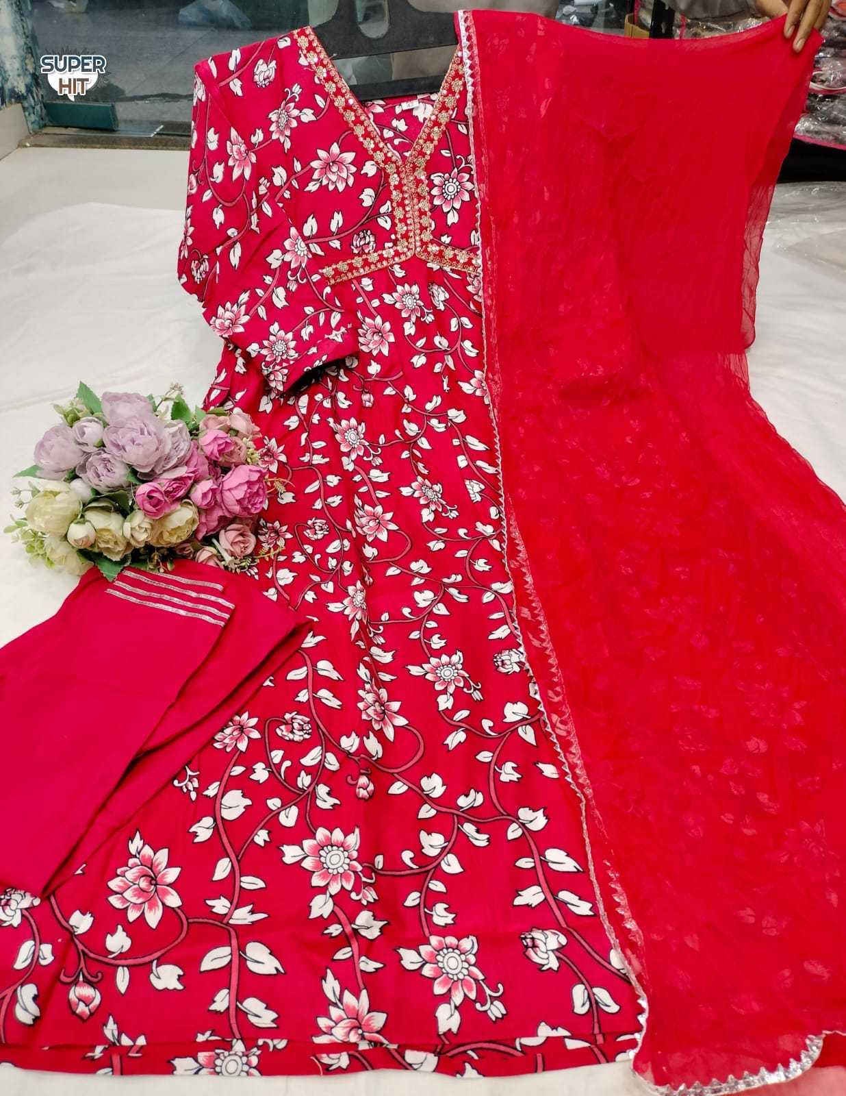 YNF Wholesale Cotton Designer Gowns  | Surat Manufacturer