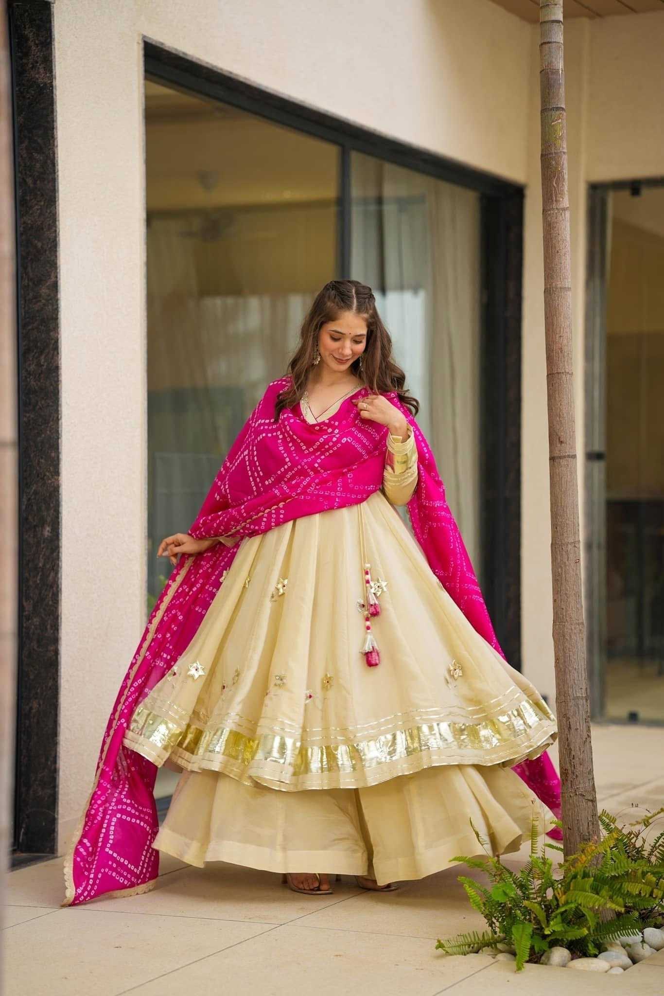 YNF Wholesale Chinon Palazzo Suit  | Surat Manufacturer
