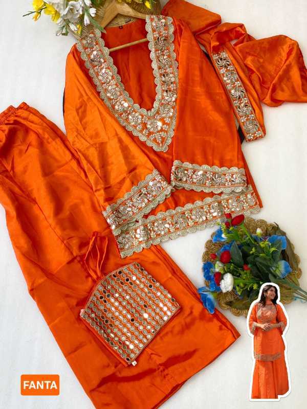 YNF Wholesale Chinon Embroidery Suits KESH538 AC1244 | Surat Manufacturer