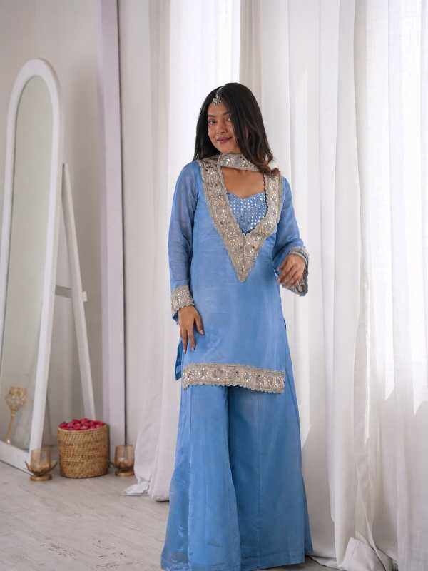 YNF Wholesale Chinon Embroidery Suits KESH538 AC1244 | Surat Manufacturer