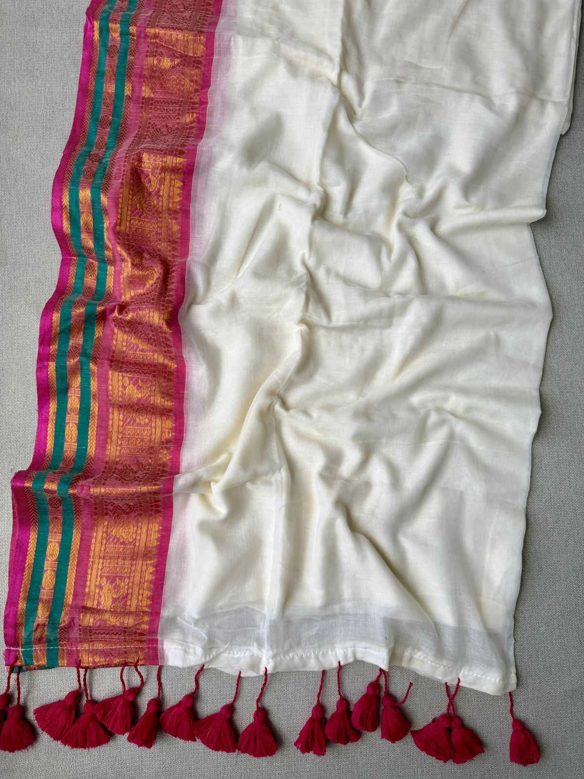 YNF Wholesale Pure Cotton Fancy Sarees  | Surat Manufacturer