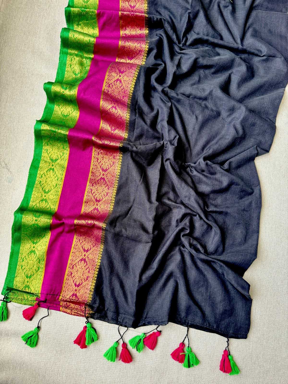 YNF Wholesale Pure Cotton Fancy Sarees  | Surat Manufacturer