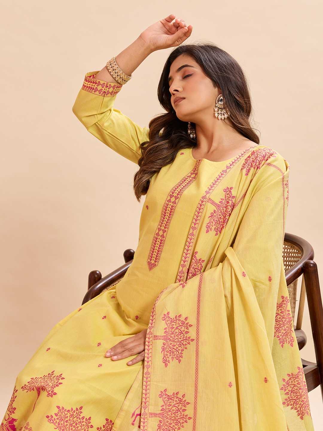 YNF Wholesale Cotton Cotton Suits  | Surat Manufacturer