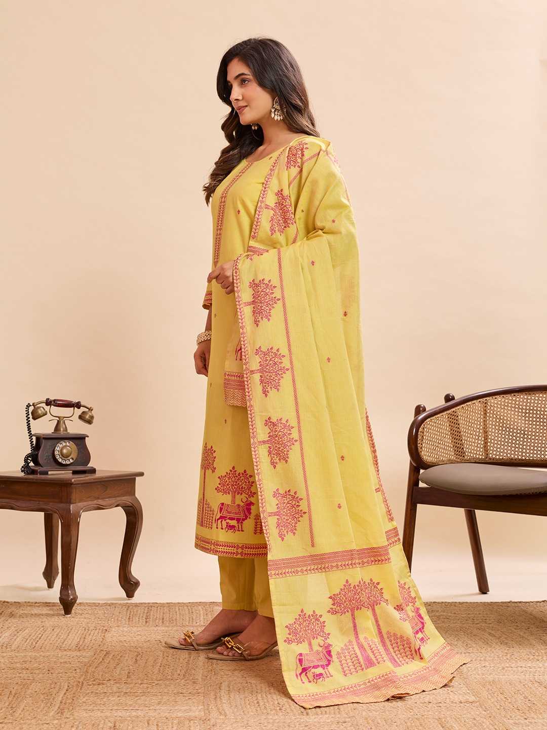 YNF Wholesale Cotton Cotton Suits  | Surat Manufacturer