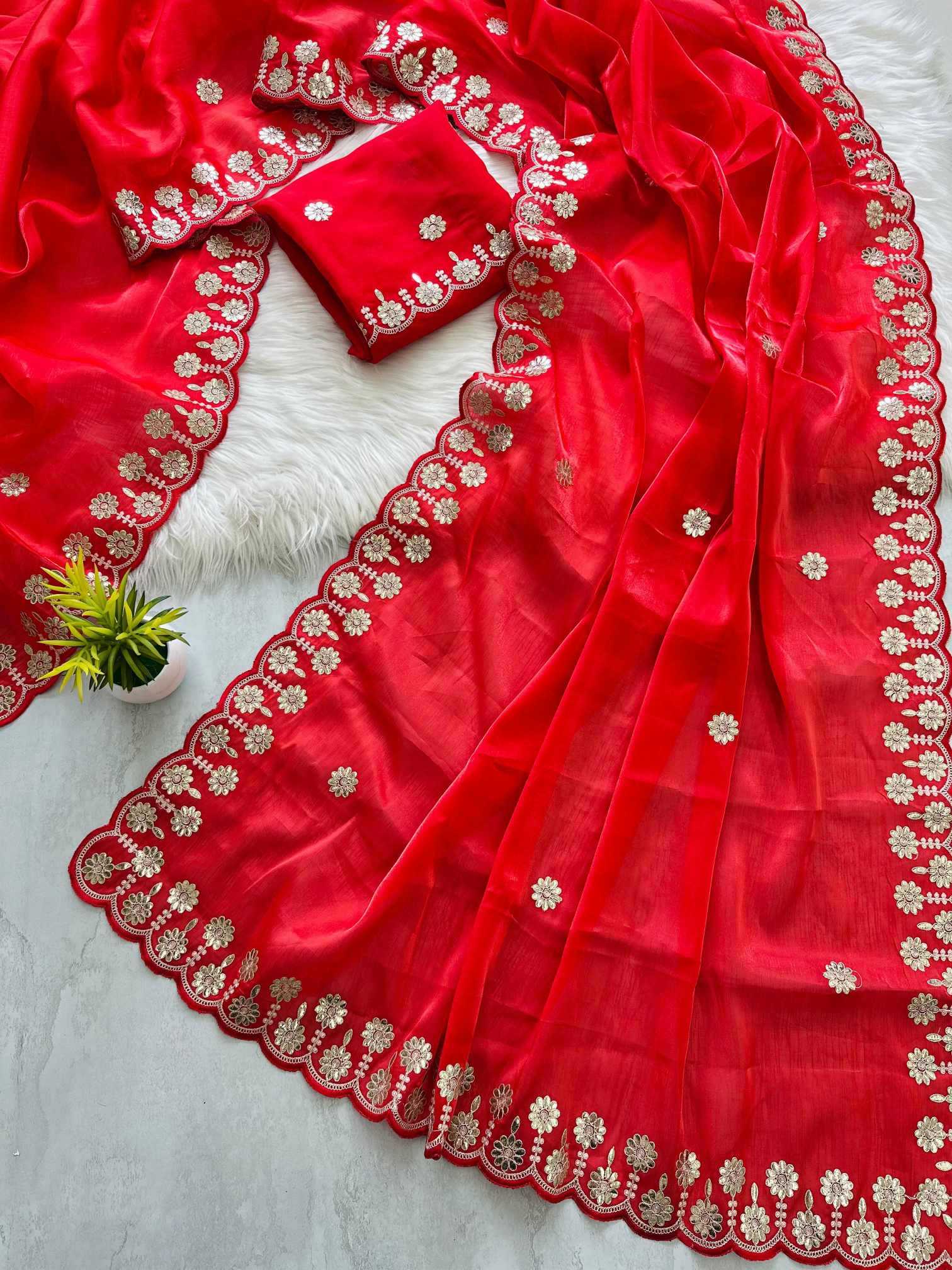YNF Wholesale Jimmy Choo Designer Sarees  | Surat Manufacturer
