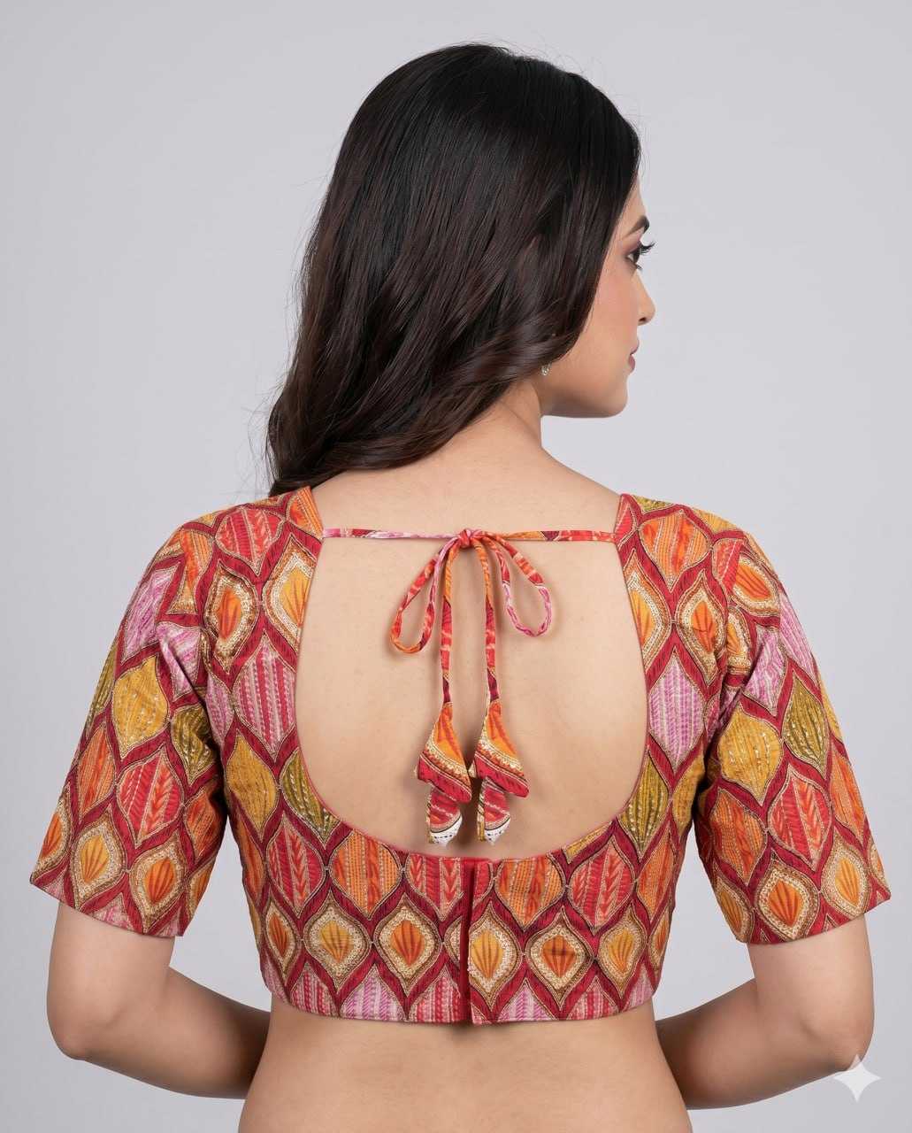 YNF Wholesale Pure Viscos Printed Blouse  | Surat Manufacturer