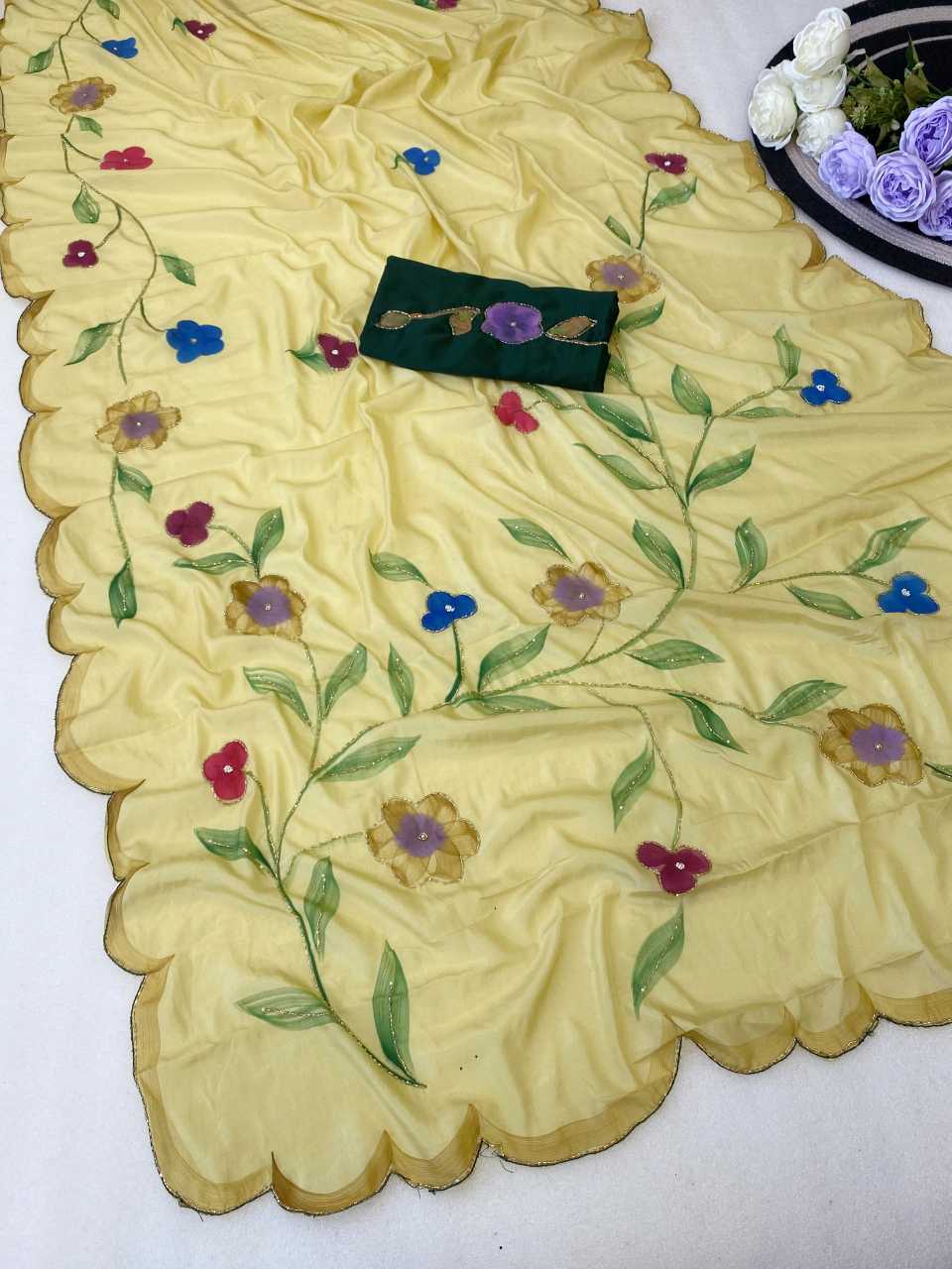 YNF Wholesale Pure Silk Designer Sarees  | Surat Manufacturer