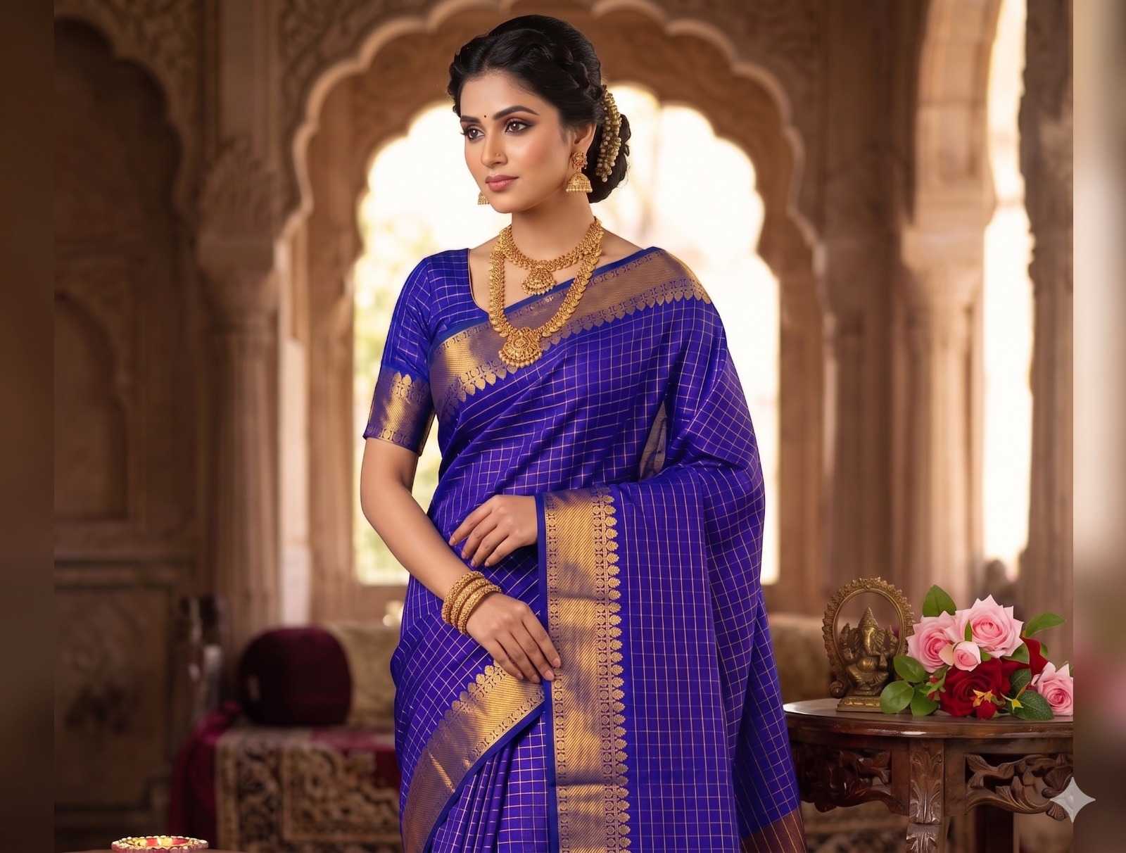 YNF Wholesale Kanjivaram Silk Kanjivaram Silk Sarees  | Surat Manufacturer
