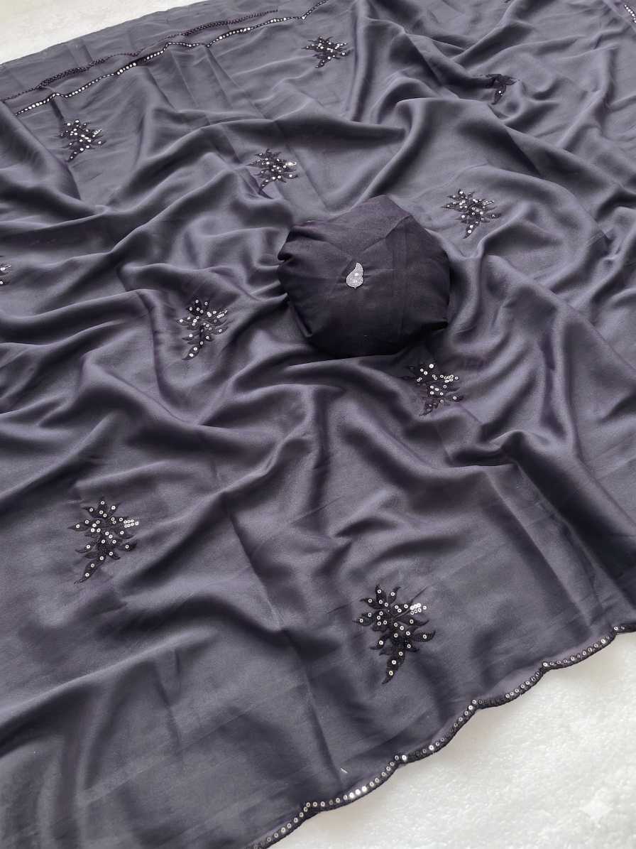 YNF Wholesale Georgette Soft Silk Sarees  | Surat Manufacturer
