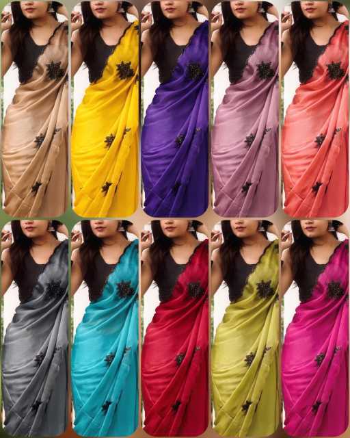 YNF Wholesale Georgette Soft Silk Sarees  | Surat Manufacturer