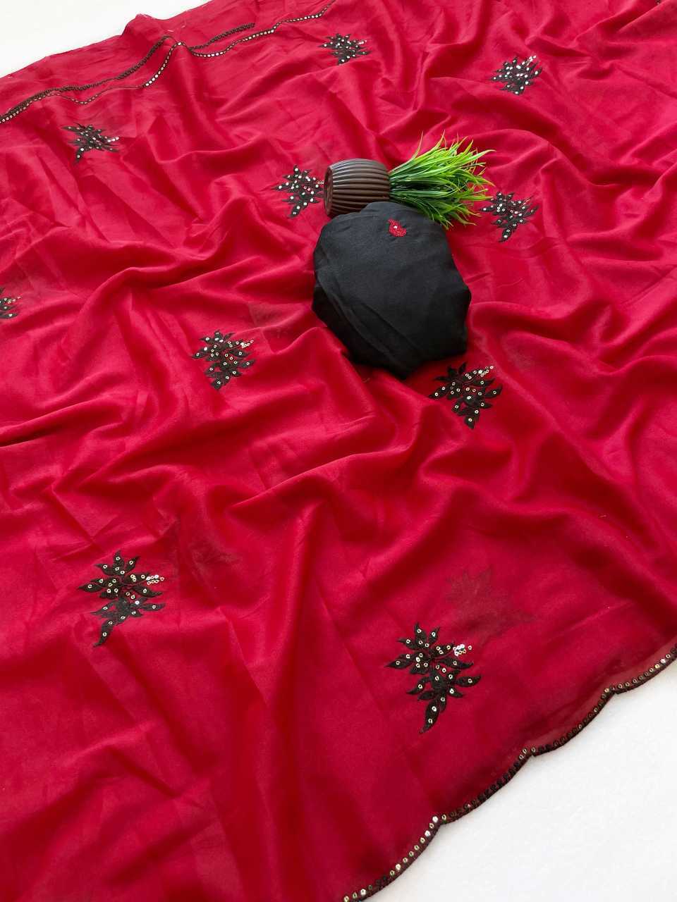 YNF Wholesale Georgette Soft Silk Sarees  | Surat Manufacturer