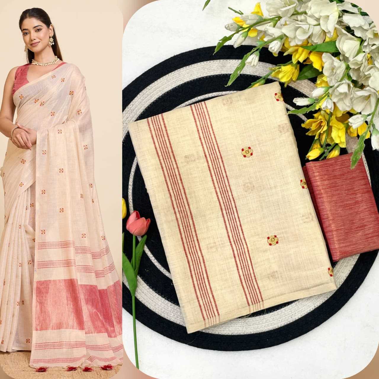 YNF Wholesale Premium Silk Embroidered Silk Sarees  | Surat Manufacturer