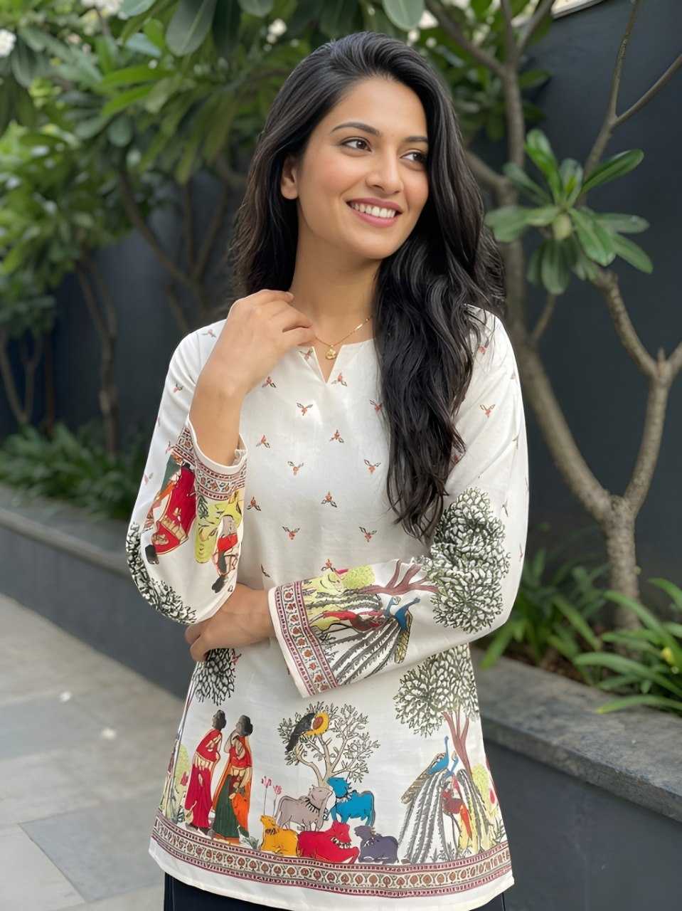 YNF Wholesale Cotton Printed Kurtis  | Surat Manufacturer