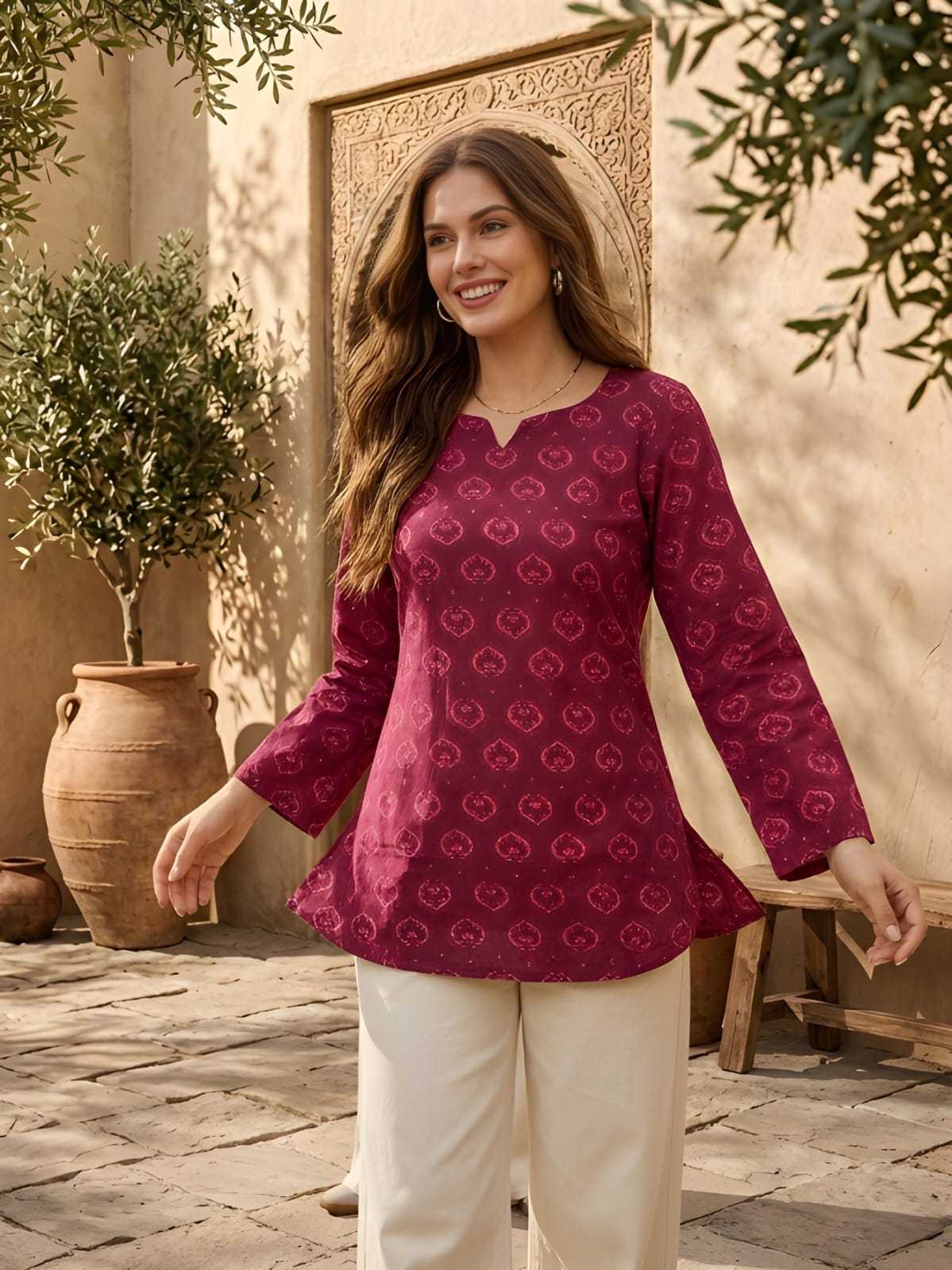 YNF Wholesale Rayon Short Kurtis  | Surat Manufacturer