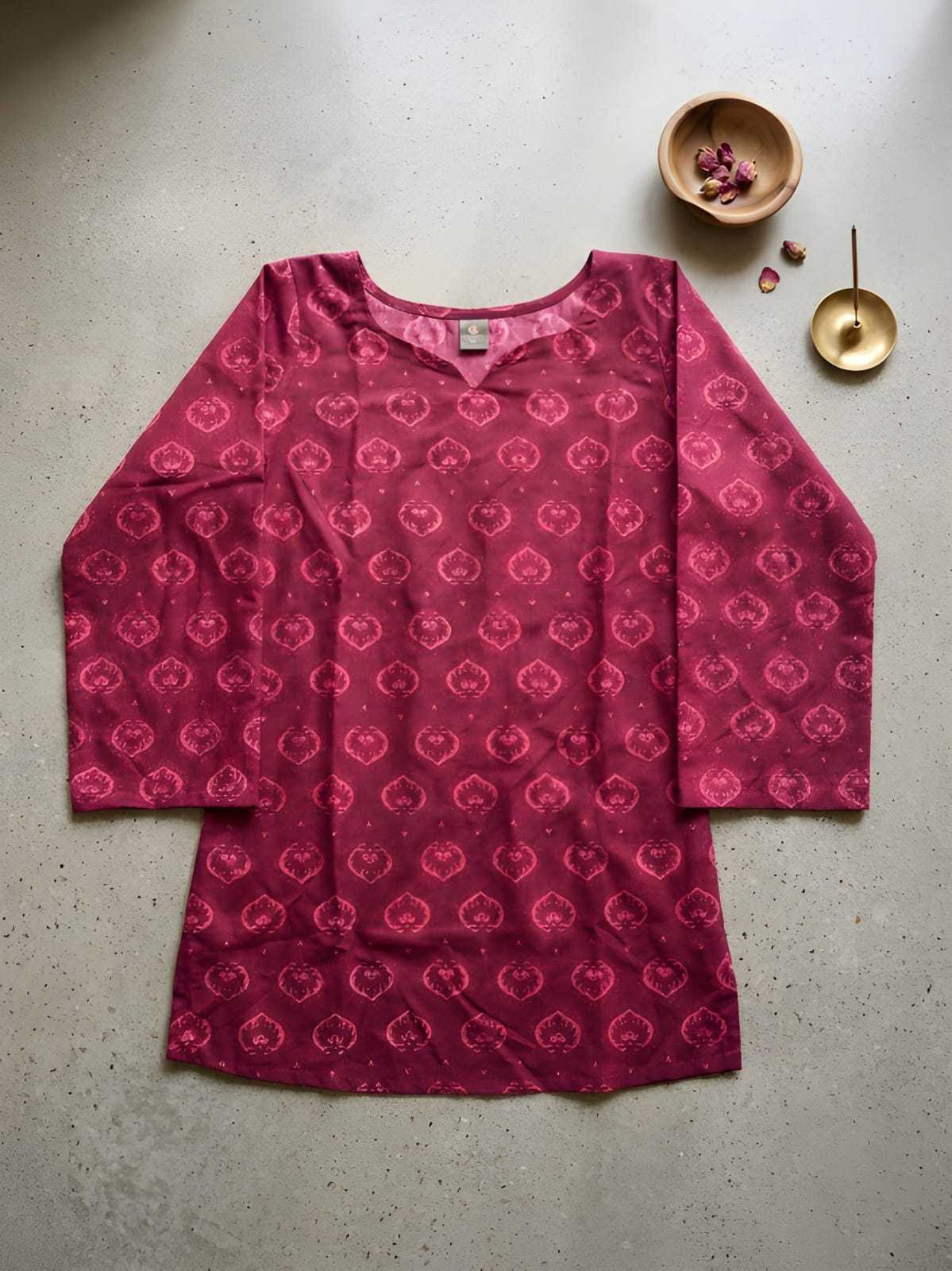 YNF Wholesale Rayon Short Kurtis  | Surat Manufacturer