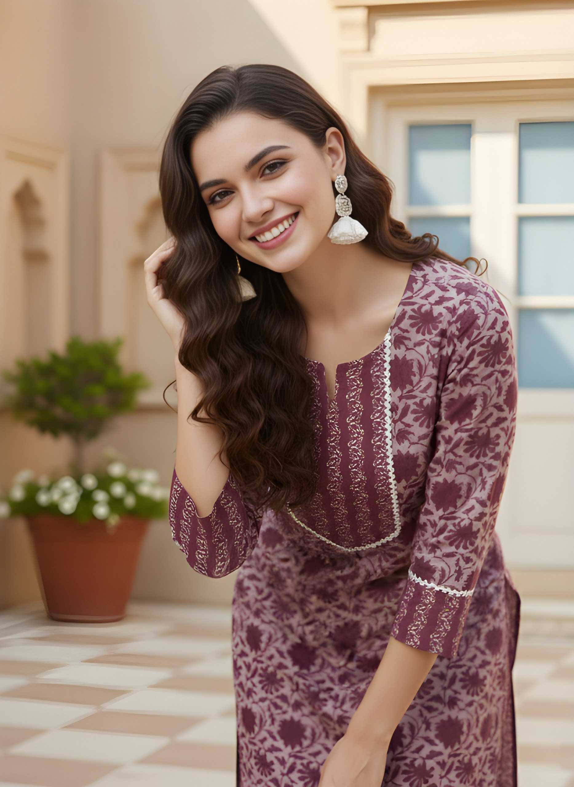 YNF Wholesale Cotton Cotton Kurtis  | Surat Manufacturer