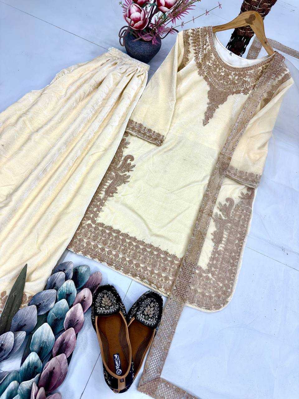 YNF Wholesale Viscose Velvet Suits  | Surat Manufacturer