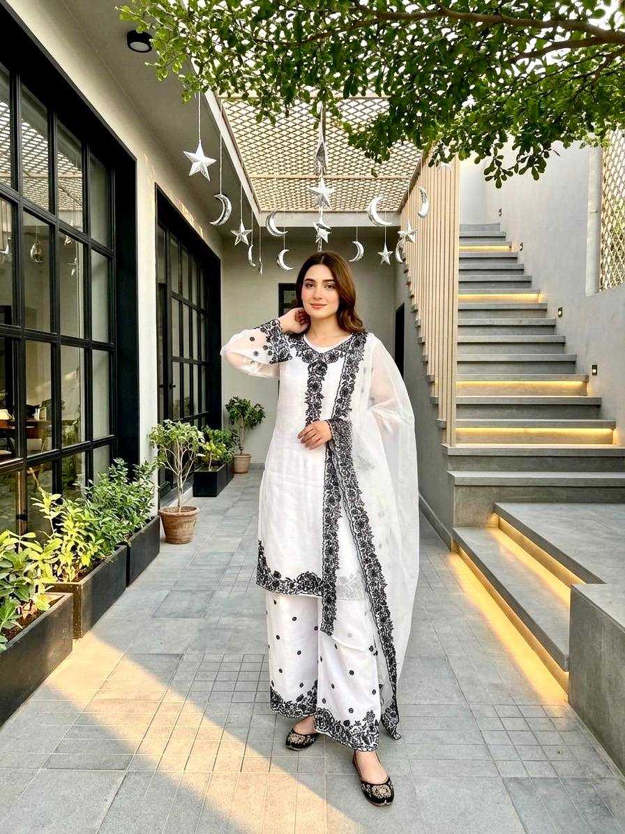 YNF Wholesale Chanderi Cotton Embroidery Suits  | Surat Manufacturer