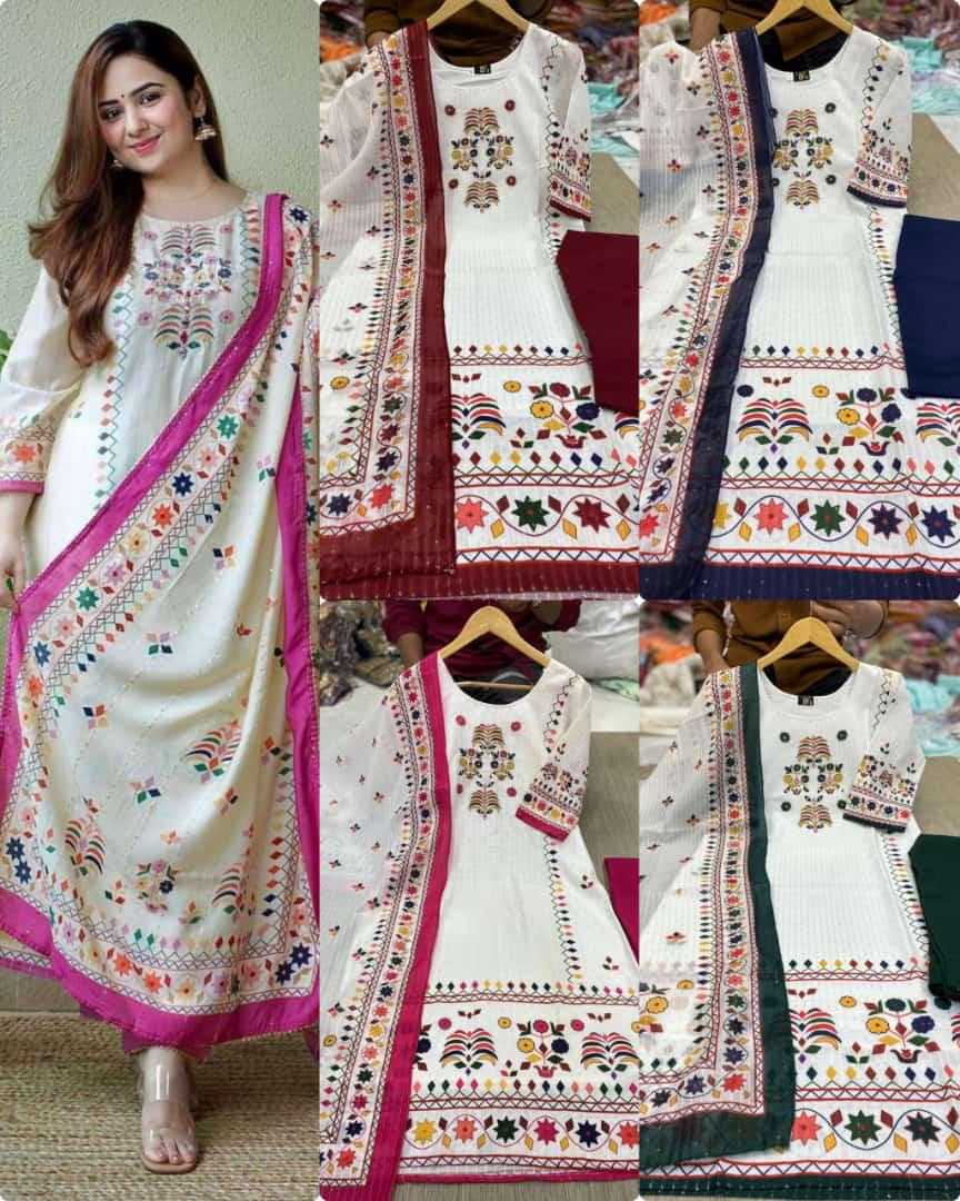 YNF Wholesale Muslin Designer Kurtis  | Surat Manufacturer