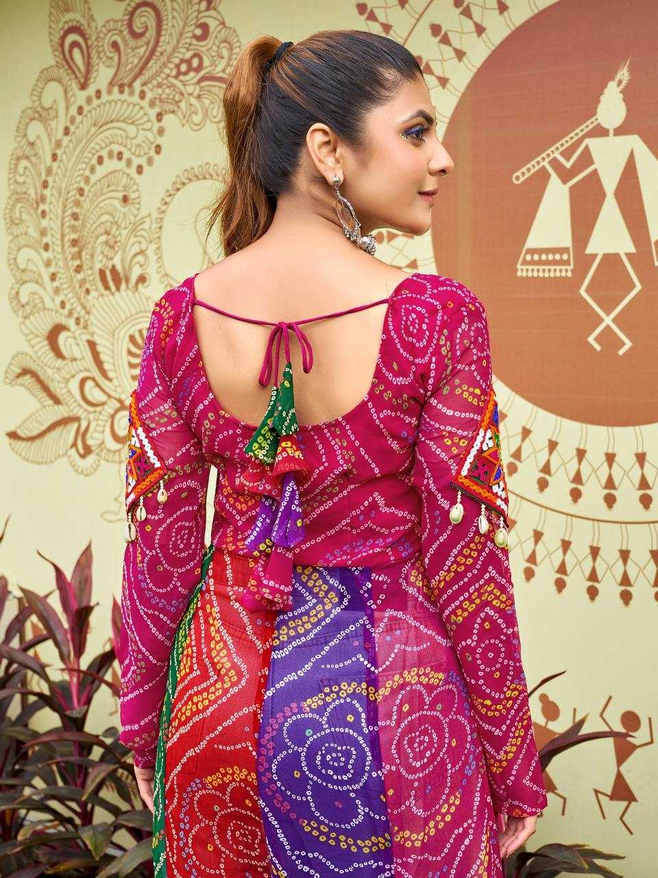 YNF Wholesale Faux Georgette Printed Kurtis  | Surat Manufacturer