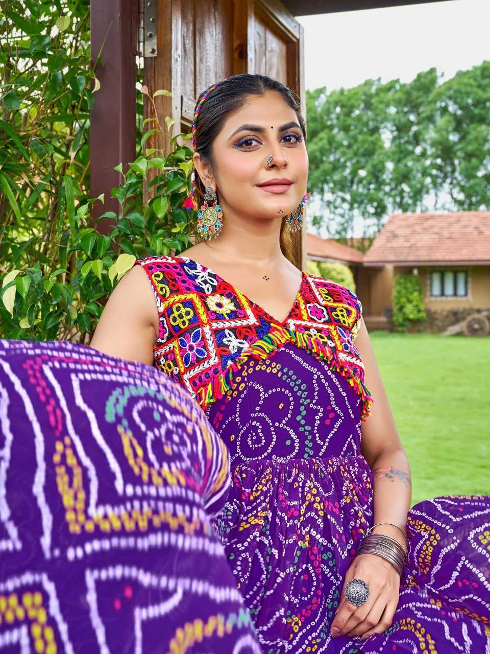 YNF Wholesale Faux Georgette Georgette Gown  | Surat Manufacturer