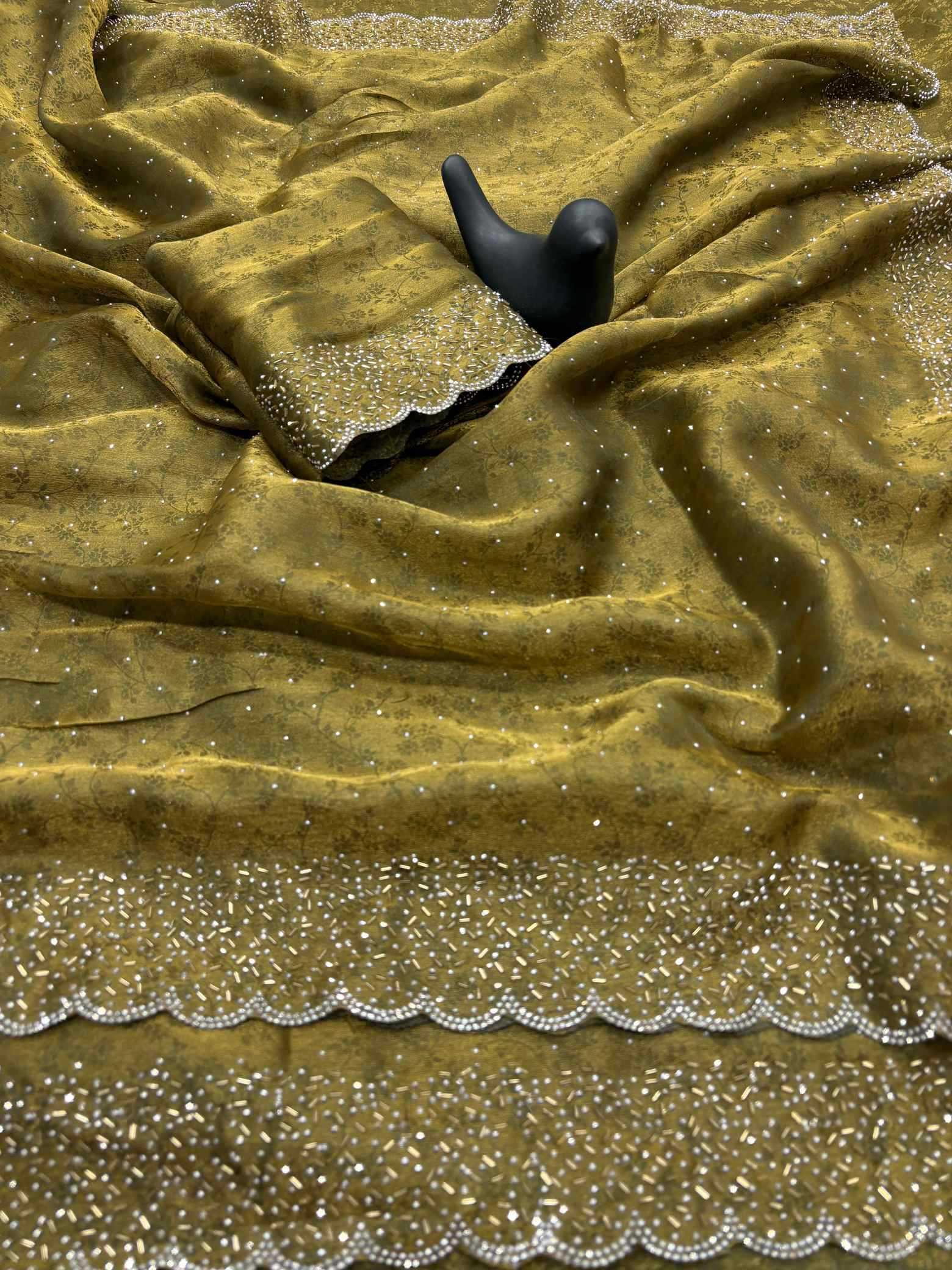 YNF Wholesale Satin Designer Sarees  | Surat Manufacturer