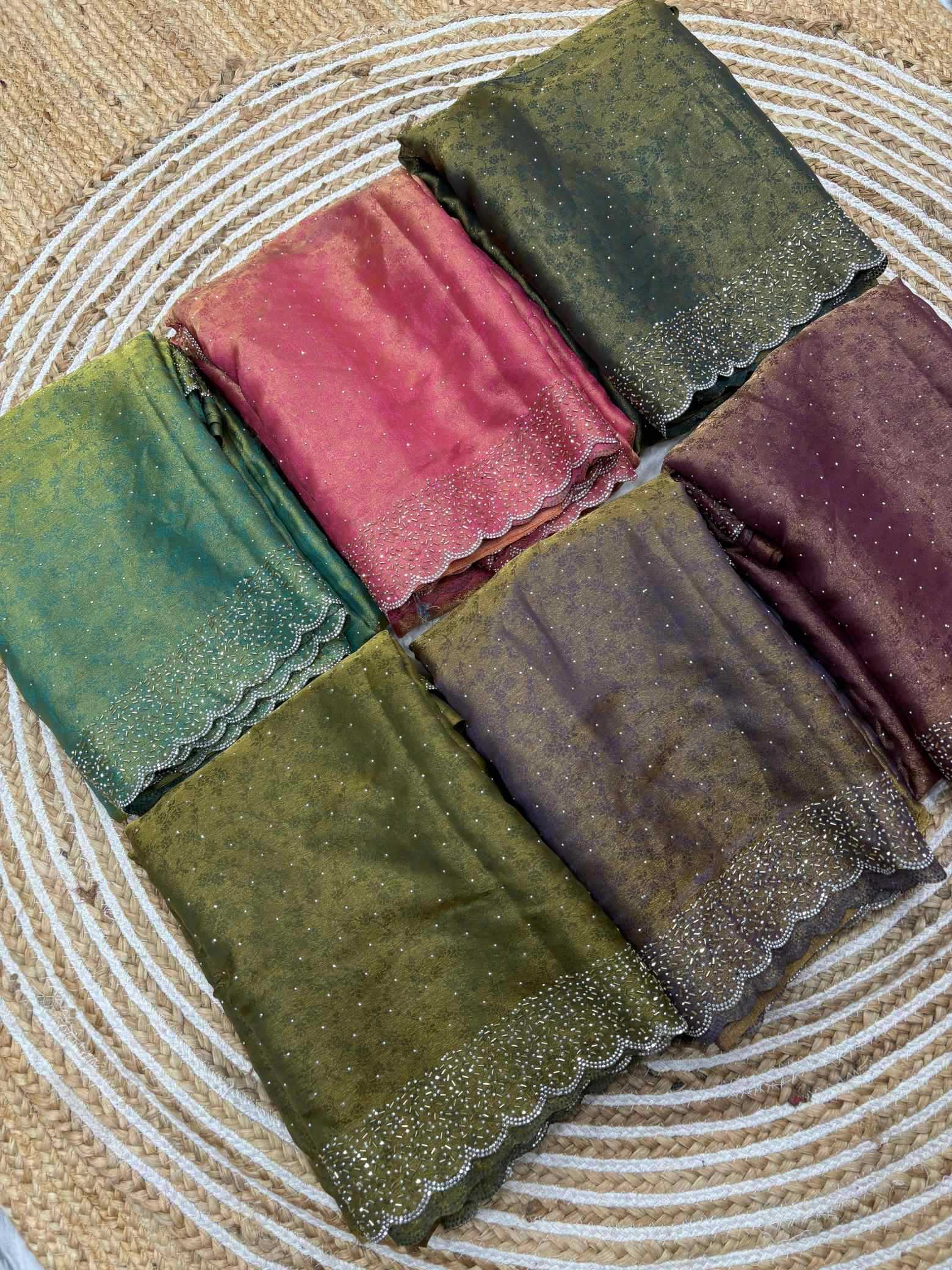 YNF Wholesale Satin Designer Sarees  | Surat Manufacturer