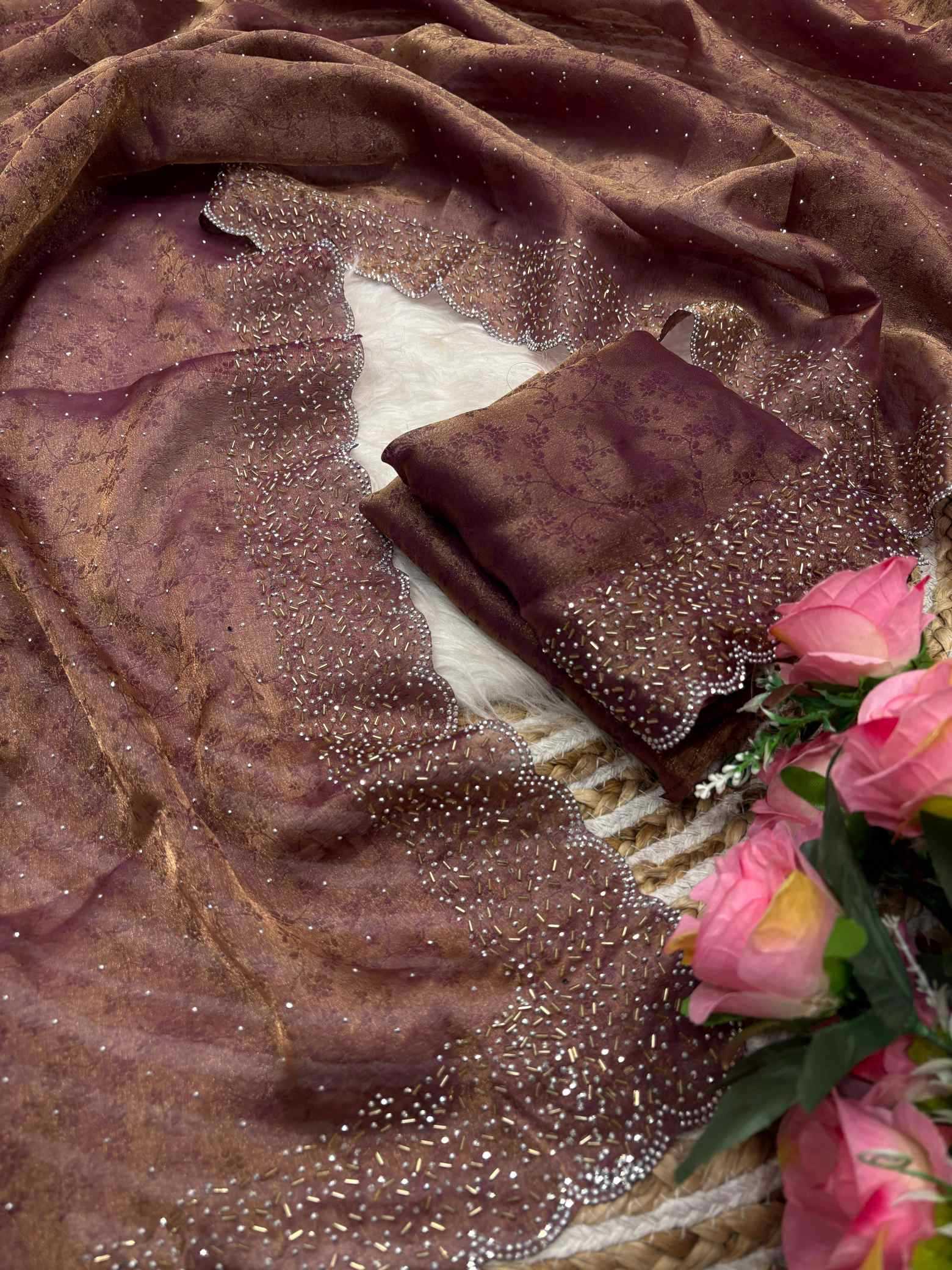 YNF Wholesale Satin Designer Sarees  | Surat Manufacturer
