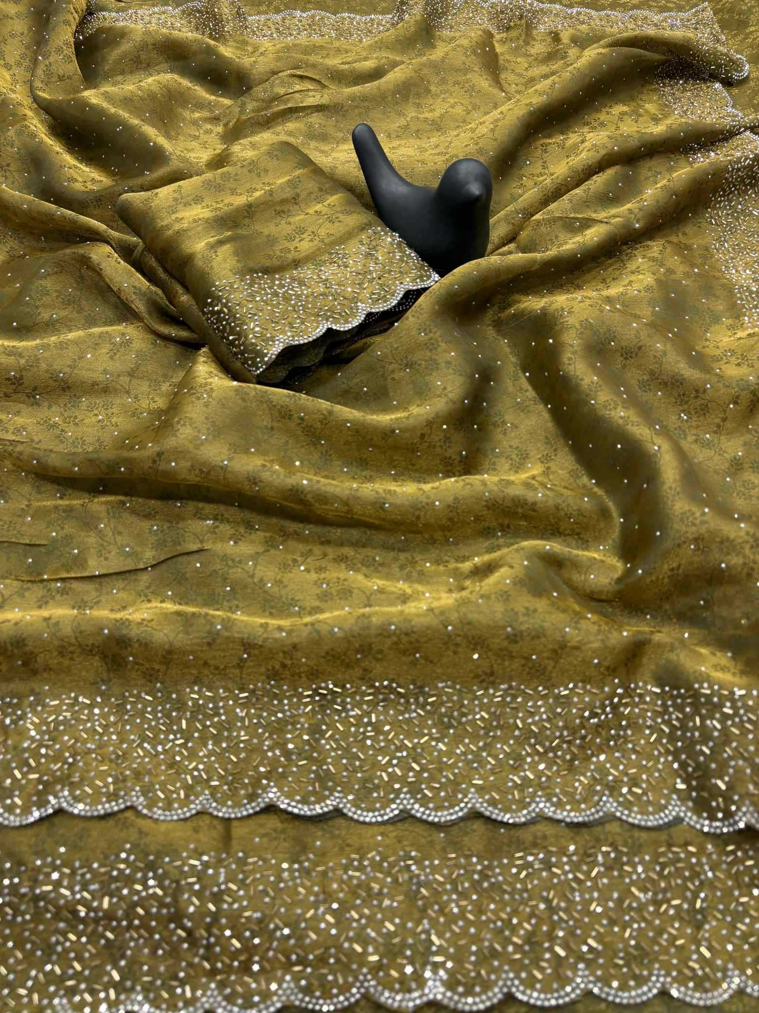 YNF Wholesale Satin Designer Sarees  | Surat Manufacturer