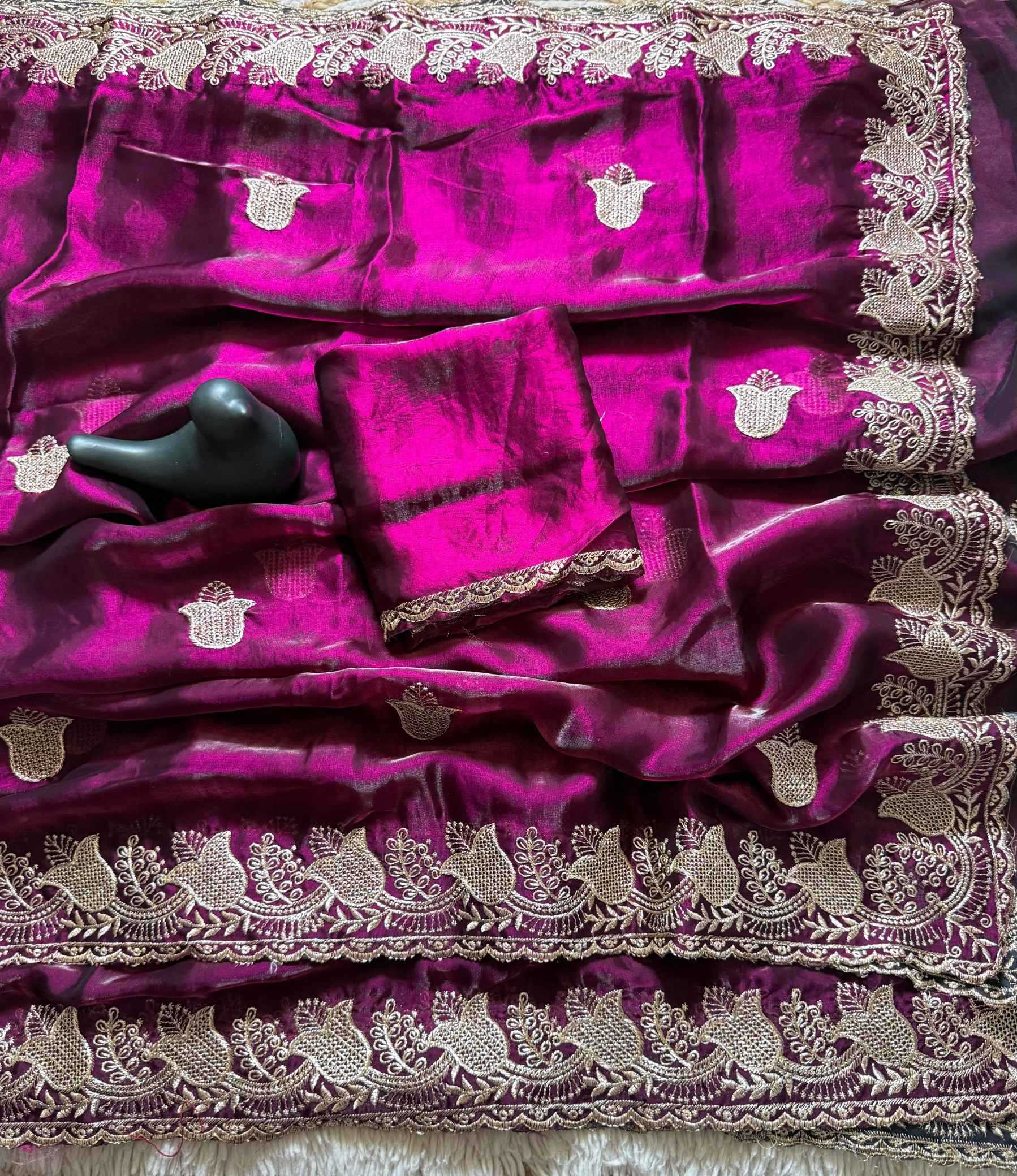 YNF Wholesale Satin Silk Soft Silk Sarees  | Surat Manufacturer