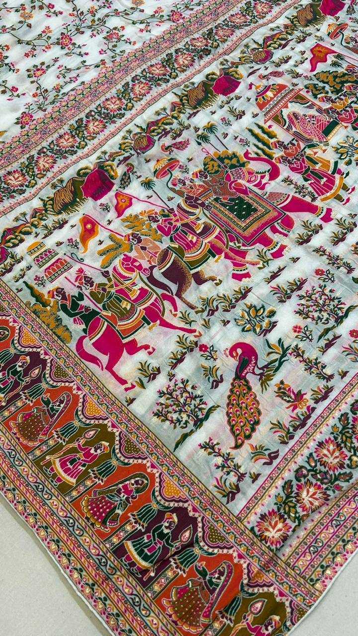 YNF Wholesale Pashmina Designer Sarees  | Surat Manufacturer