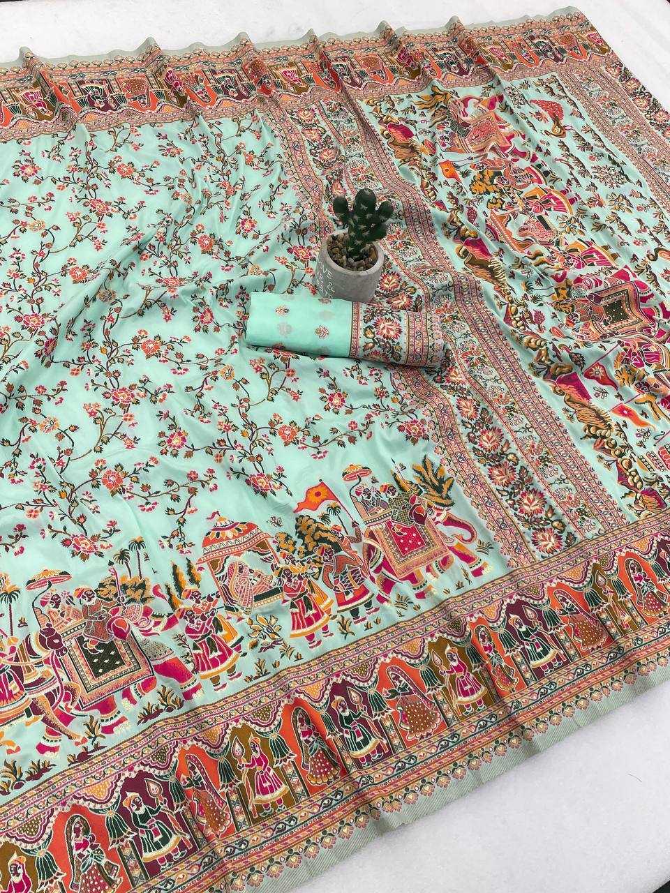 YNF Wholesale Pashmina Designer Sarees  | Surat Manufacturer