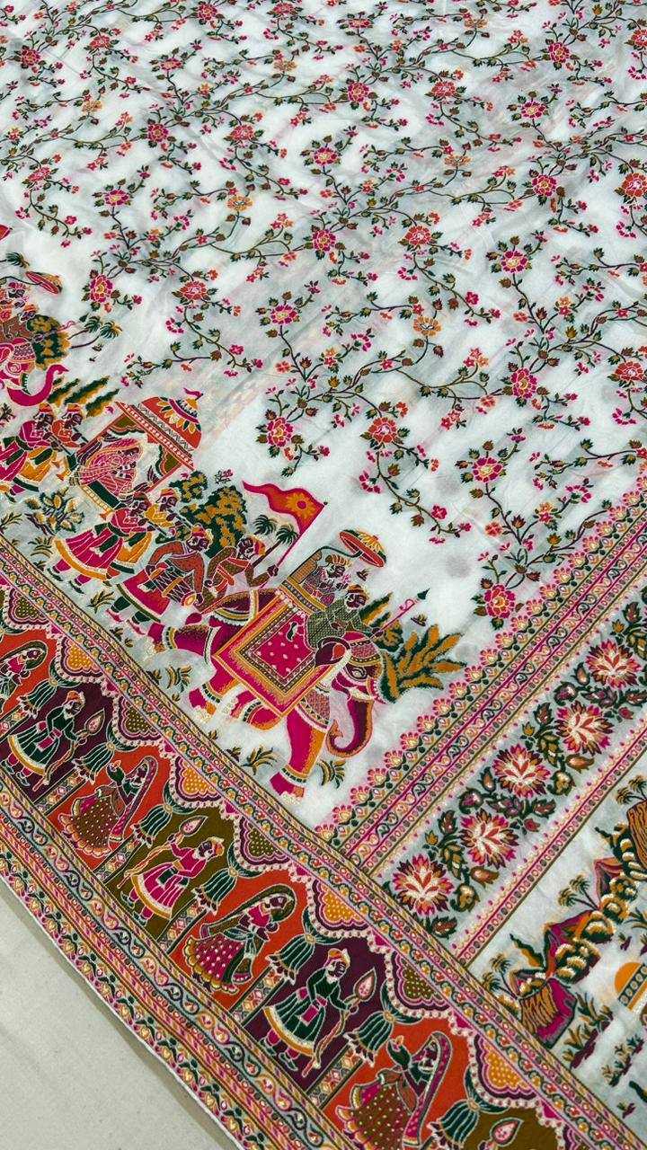 YNF Wholesale Pashmina Designer Sarees  | Surat Manufacturer