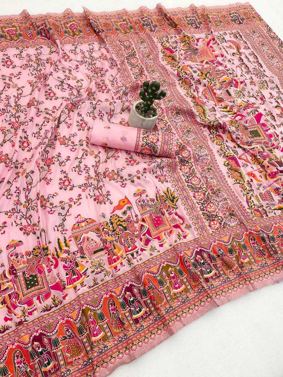 YNF Wholesale Pashmina Designer Sarees  | Surat Manufacturer