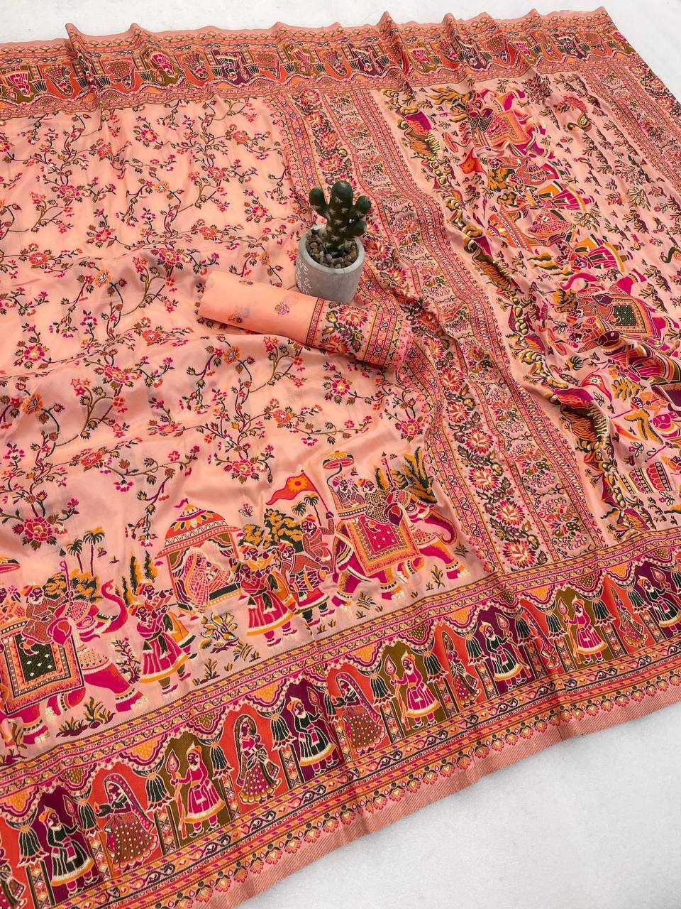 YNF Wholesale Pashmina Designer Sarees  | Surat Manufacturer