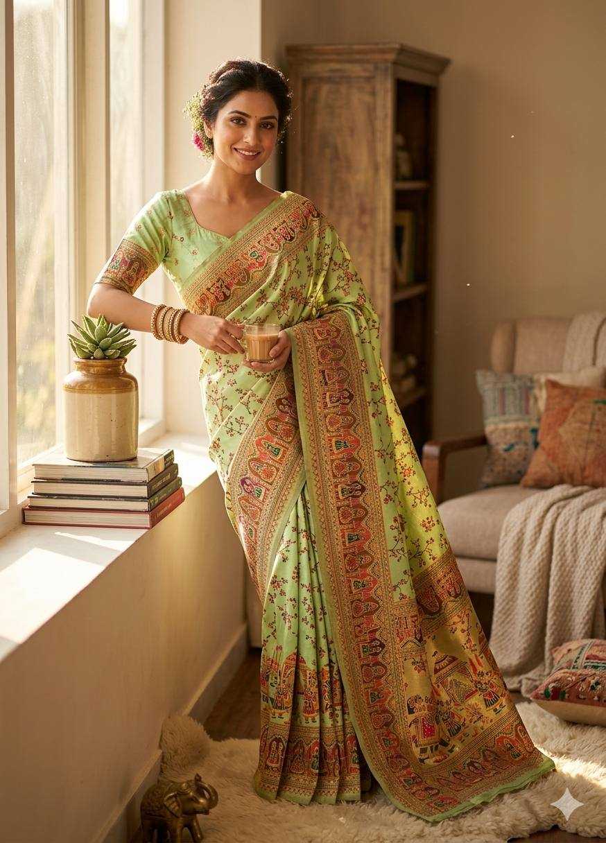 YNF Wholesale Pashmina Designer Sarees  | Surat Manufacturer