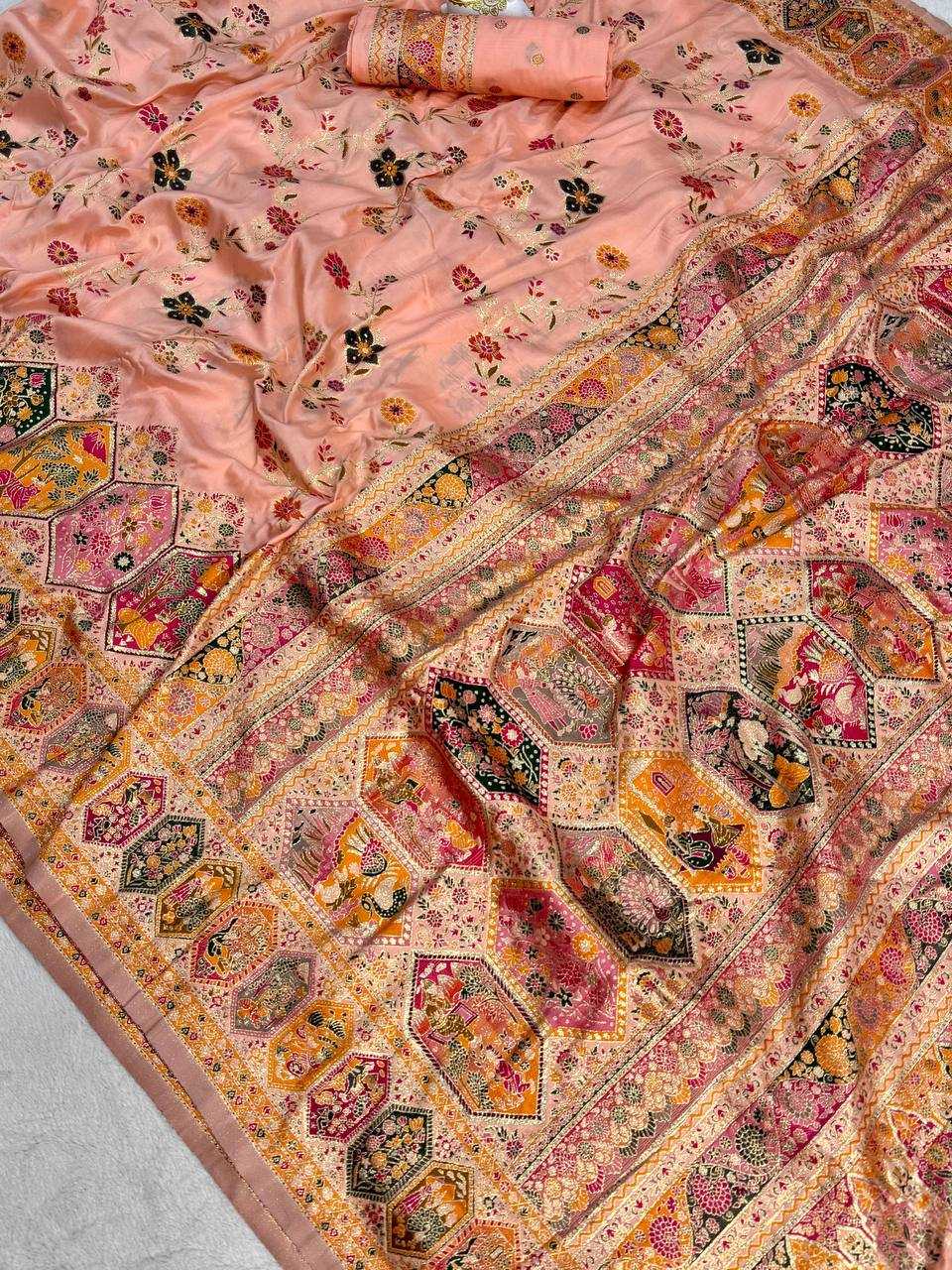 YNF Wholesale Pashmina Butta Sarees  | Surat Manufacturer