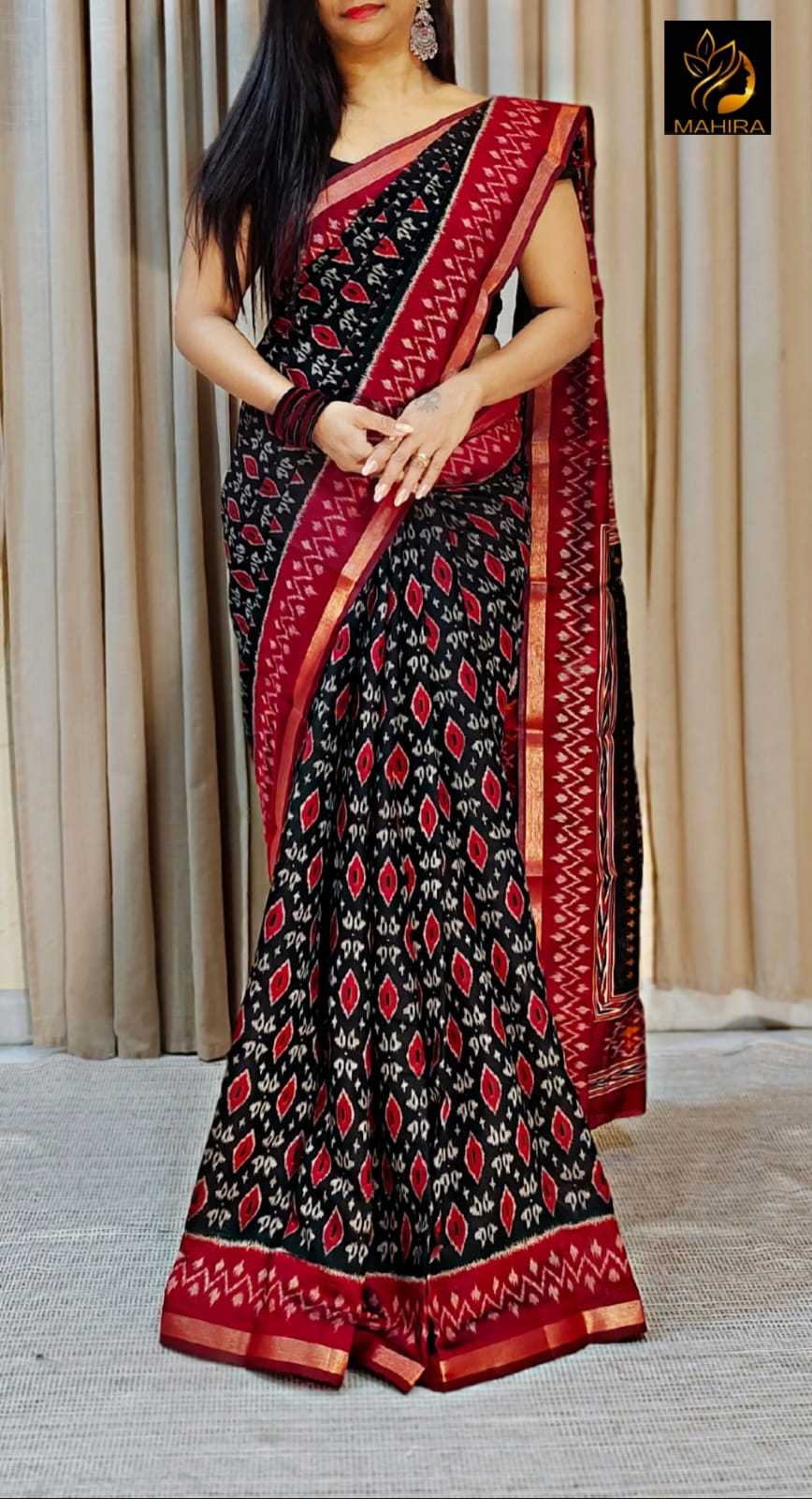 YNF Wholesale Cotton Designer Sarees  | Surat Manufacturer
